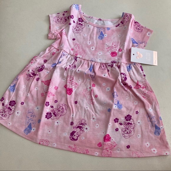 Disney Princess Belle Cinderella Aurora pink dress - Picture 2 of 6